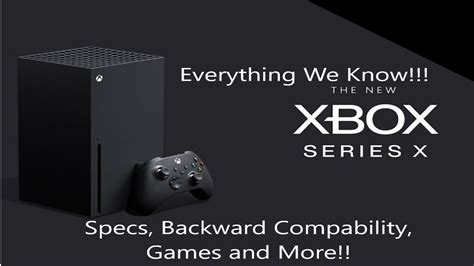 Xbox Series X Specs Price Release Date Exclusive