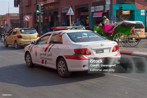 Moroccan Police Car Stock Photo Download Image Now Morocco Police