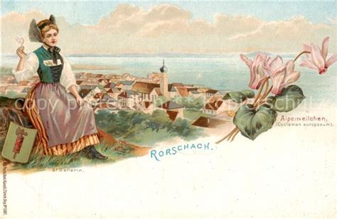 Postkarte Carte Postale 13790323 Rorschach Bodensee SG St Gallerin U