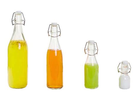 1000ml Clear Large Swing Top Glass Bottles Bulk For Water Beverage With Factory Price