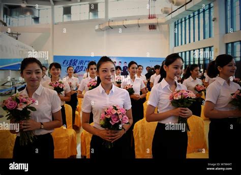 Air Hostesses Of The First Batch Of Xiamen Airlines Taiwan Cabin Crew