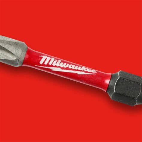 Milwaukee Shockwave Impact Duty Drill And Alloy Steel Screw Driver Bit