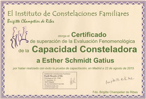 Constelaciones Familiares Esther Schmidt