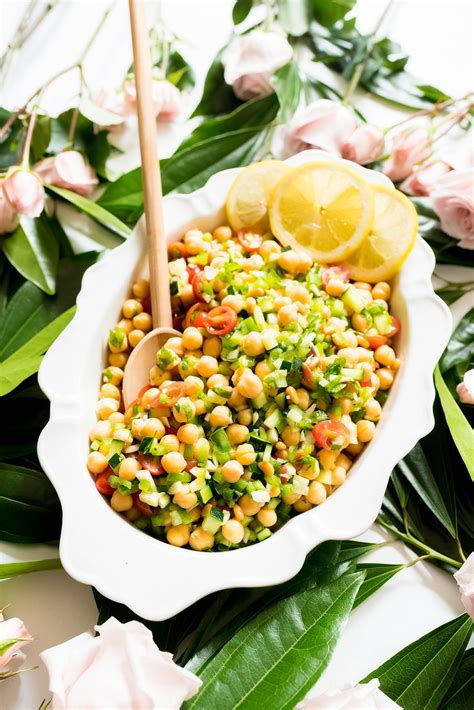 Easy Summer Chickpea Salad Sed Bona