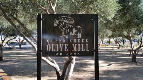 Menu at Queen Creek Olive Mill pub & bar, Queen Creek, S Meridian Rd