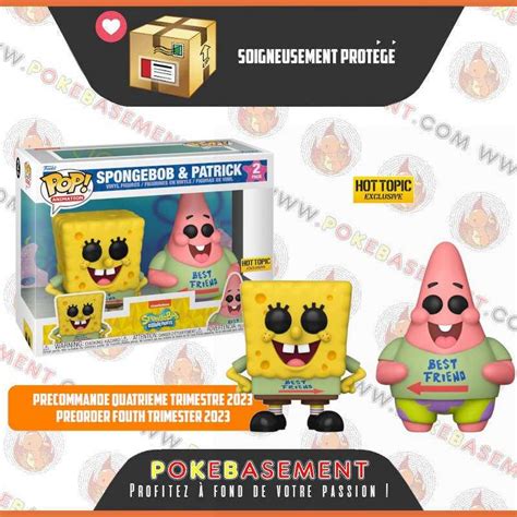 Funko Pop Spongebob 2 Pack Spongebob And Patrick Exclusive Hot Topic