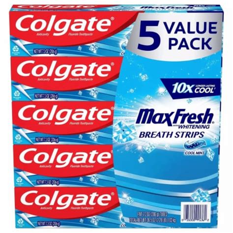 Colgate Max Fresh Toothpaste Cool Mint Ounce Pack Of Unit