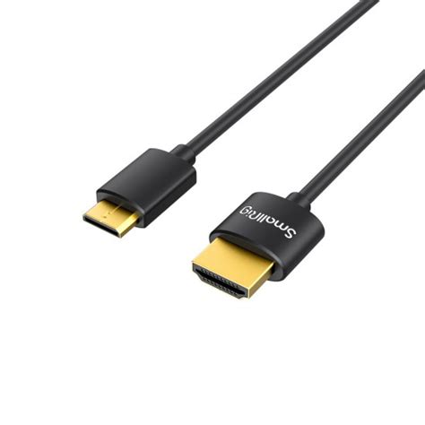 Smallrig Ultra Slim 4k Hdmi Cable C To A 35cm 3040