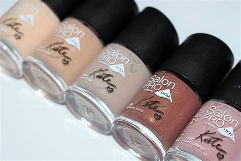 Rimmel Nude Collection By Kate Nail Swatches Really Ree