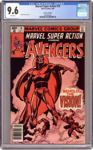 MARVEL SUPER ACTION 18 CGC 9 6 kiosque à journaux 1980 4328445001 EUR