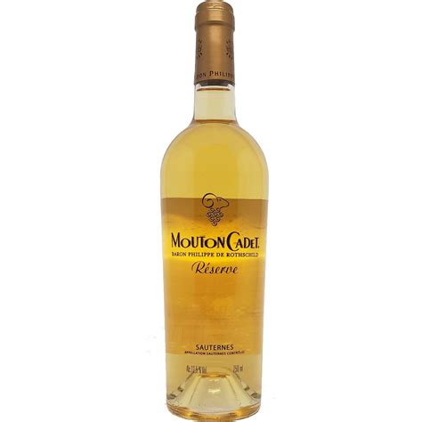 Vinho Branco Mouton Cadet Réserve Sauternes 750ml Ebentas