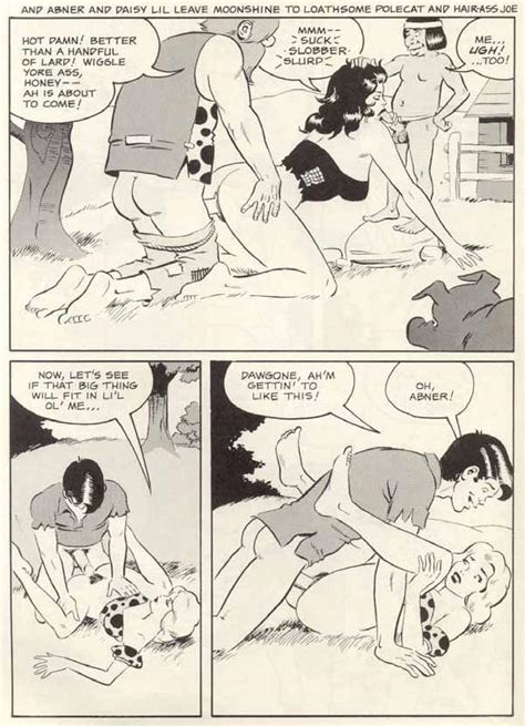 Rule 34 Comic Daisy Mae Yokum Female Hairless Joe Human Lil Abner Li