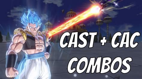 CAC CAST CHARACTER COMBOS Dragon Ball Xenoverse 2 YouTube