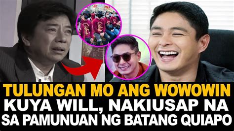 WILLIE REVILLAME KINAPALAN NA ANG MUKHA HUMINGI NA NG TULONG KAY COCO