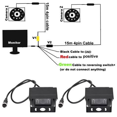 Tft Lcd Monitor Reversing Camera Wiring Diagram