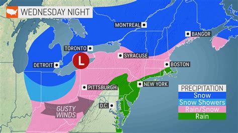 Snow In Wednesday Forecast For NJ: See Storm Timeline | Across New ...