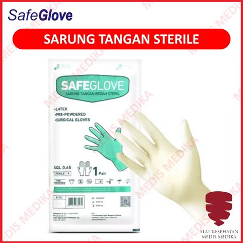 Jual Maxter Sarung Tangan Ukuran Sterile Handscoon