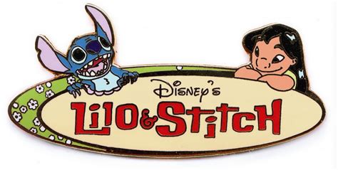 59381 - Surfboard Logo (P.I.N.S.) - Lilo & Stitch - Disney Auctions ...