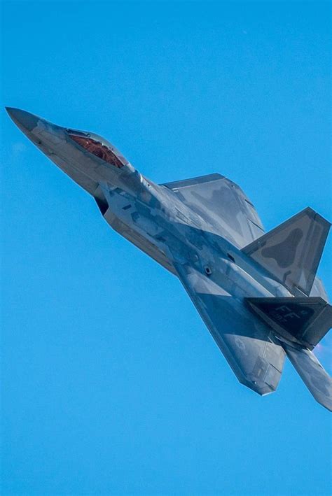 The U S Air Force F 22 Raptor Demonstration Team Assigned To Joint Base Langley Eustis