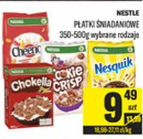 Promocja Nestle P Atki Niadaniowe G W Tomimarkt