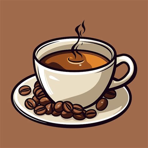 Premium Vector Coffee Cup Vector Illustration