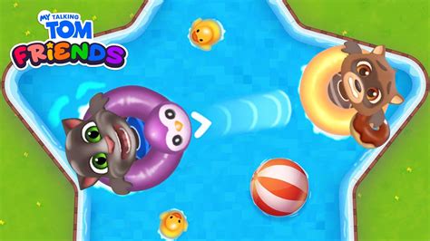 How To Win At Pool Jam My Talking Tom Friends New Update Youtube