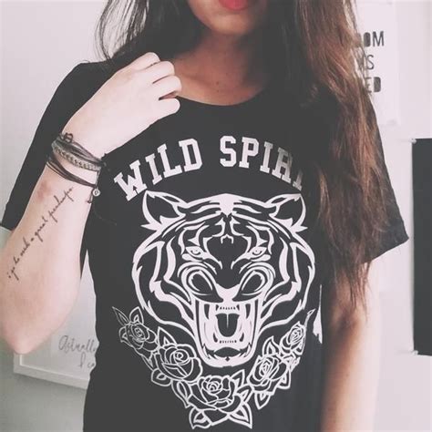 Wild Spirit Tee Shirt In 2021 Spirit Tees Women Tees