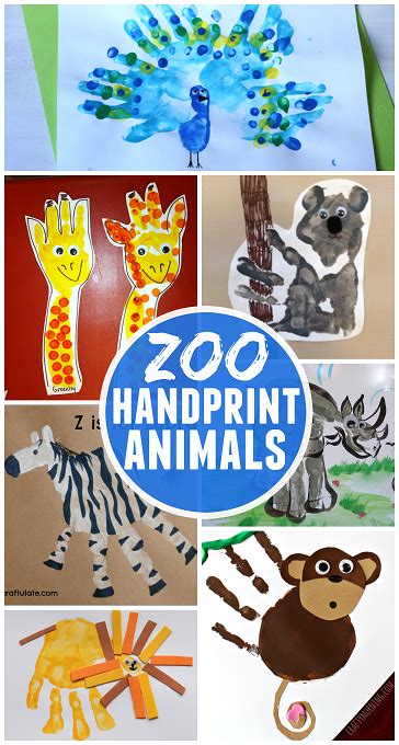 16+ Animal Handprint Crafts - MuhammedLuicie