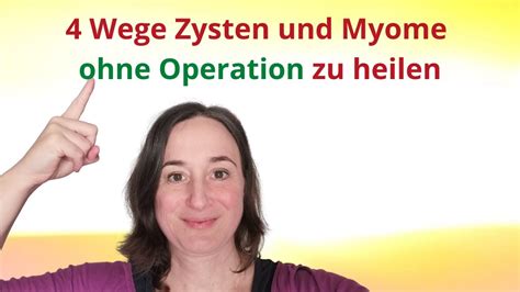 Myome Und Zysten Nat Rlich Heilen Bei Frauen M Glichkeiten Eine