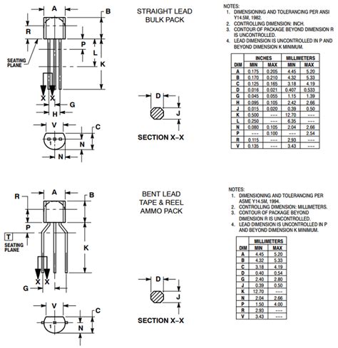 Bc556 Transistor Pinout Datasheet Specifications And Equivalents Porn