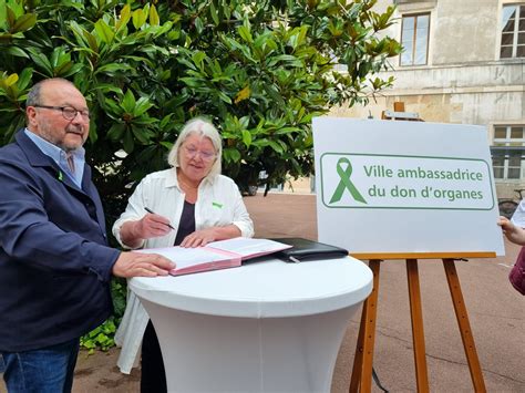 Chalon Sur Saône La Ville Devient Ambassadrice Du Don Dorganes Ce