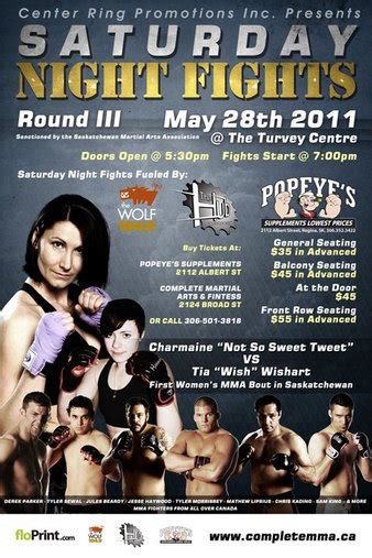 Charmaine Tweet vs. Tia Wishart, Saturday Night Fights 3 | MMA Bout ...