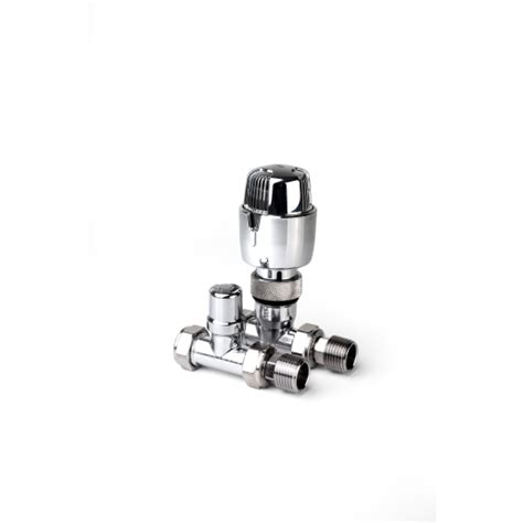 Plumbright 15mm Straight Trv Lockshield Valve Chrome Head Tp15packscp City Plumbing Supplies