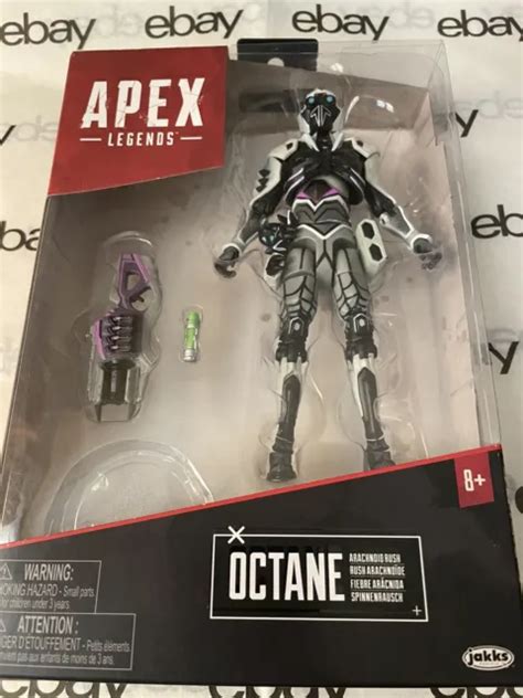 Apex Legends Octane Action Figure Legendary Arachnoid Rush Free