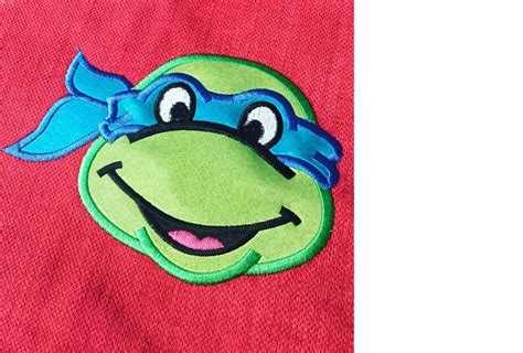 Ninja Turtle Applique Design 2 Designs Mutant Ninja Etsy