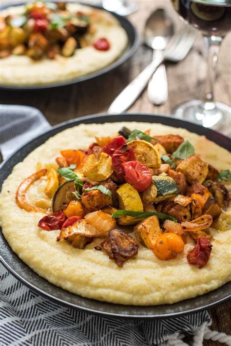 Roasted Vegetable Polenta Bowls NeighborFood