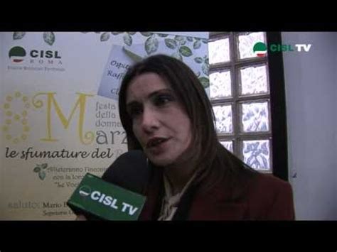 Festa Delle Donna Claudia Koll Al Convegno Della Cisl Youtube