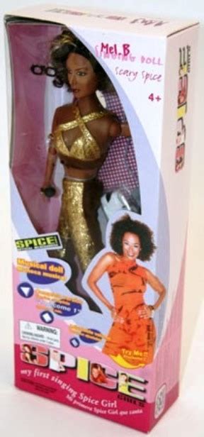 Scary Spice Melanie Brown” Singing Doll 12 Wgold Tone Outfit