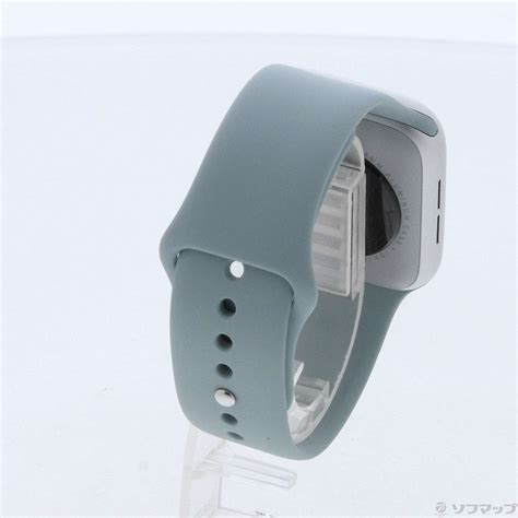 中古Apple Watch SE 第2世代 GPS 44mm シルバーアルミニウムケース サキュレントスポーツバンド