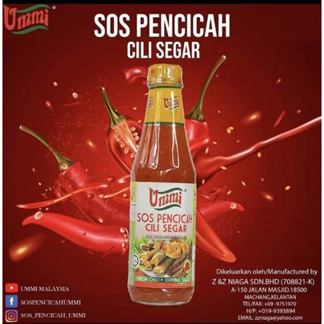 READY STOCK SOS PENCICAH UMMI PENCICAH KEROPOK DAN IKAN BAKAR