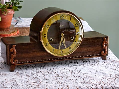 Mantle Clock By Mauthe Westminster Chime