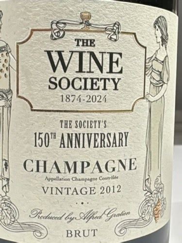 The Wine Society The Society S Th Anniversary Brut Champagne Vivino Us