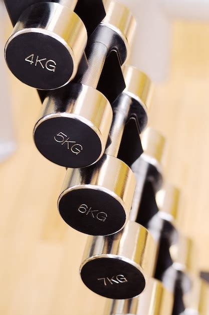 Premium Photo | Shot of a weight training equipment