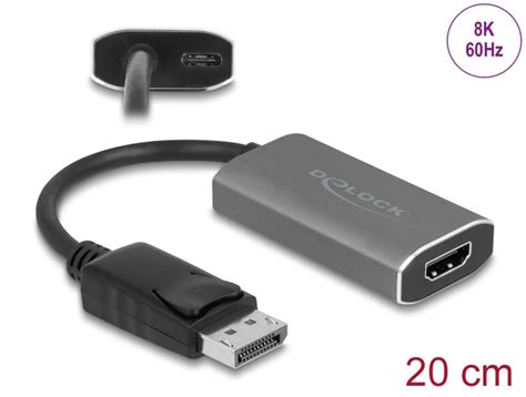 Delock Products Delock Active Displayport To Hdmi Adapter K