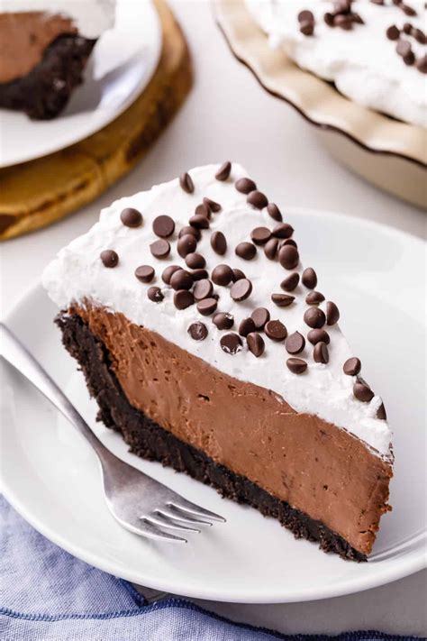 Creamy No Bake Chocolate Cheesecake All Things Mamma