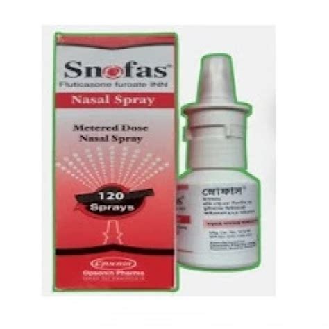 Snofas Nasal Spray 120 metered sprays