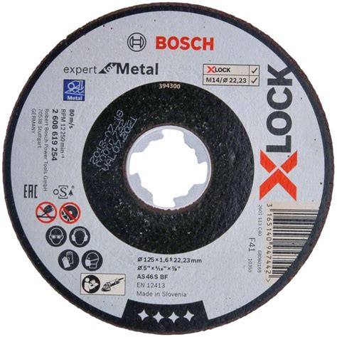 BOSCH Tarcza tnąca do metalu 125mm X LOCK Mensura pl Twoje