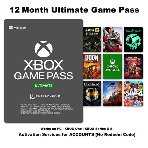 Xbox Ultimate Game Pass Abonnement De 4 Mois Nouveau Compte Gamezone Hammam Lif