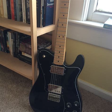 Fender Telecaster Deluxe 72 Reissue 2000s Black Reverb