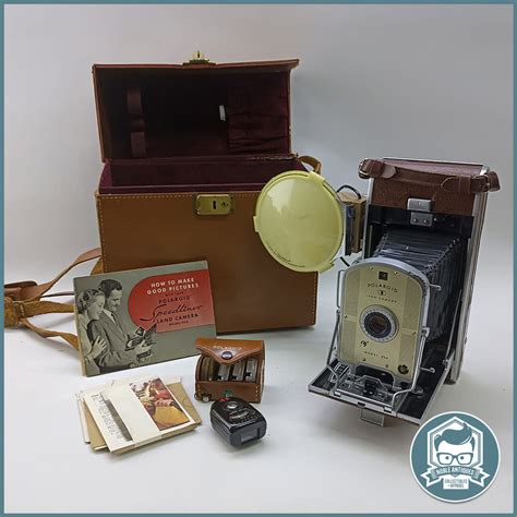 Cameras Large Original Vintage S Cased Polaroid Model